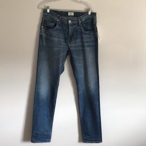 NWT Hudson Blake Slim Straight Distressed Size 34